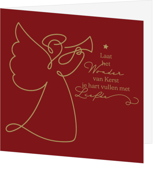 Mix & Match Kerstkaart - Religieus